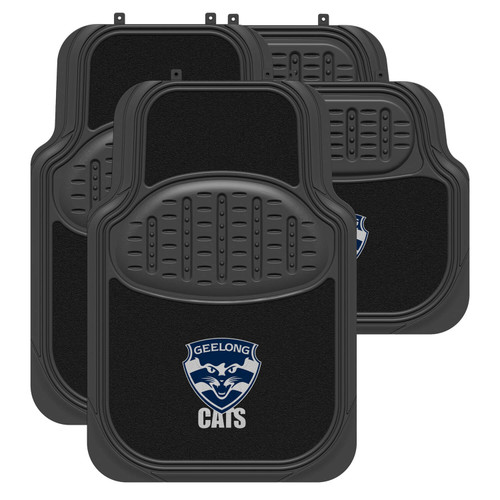 AFL Geelong Cats Car Floor Mats