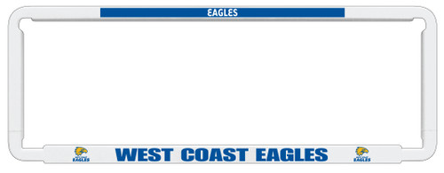 West Coast Eagles AFL Car Number Plate Frame