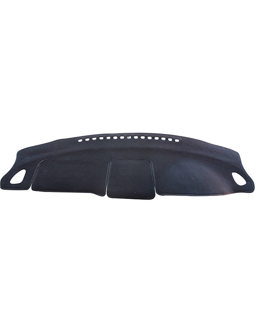 Charcoal custom moulded dash mat for Subaru Impreza LX GX and WRX with passenger airbag allowance for dashboard protection and glare reduction