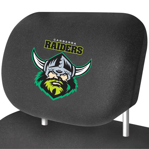 Canberra Raiders NRL Car Headrest Covers