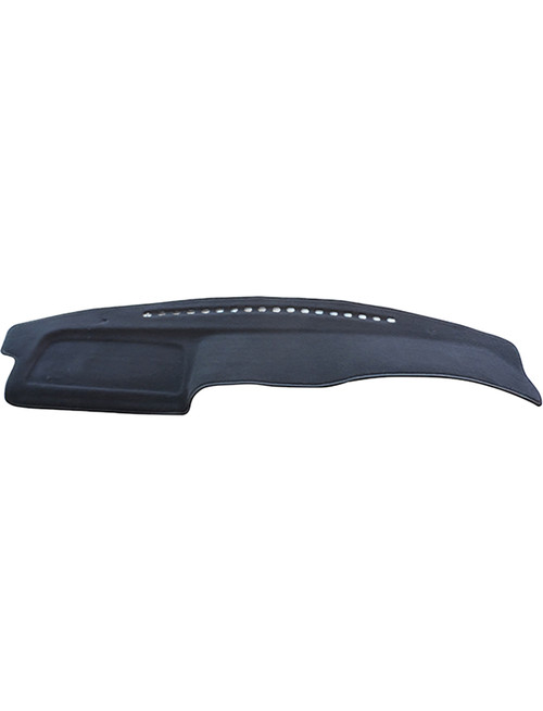 Black dash mat display for Nissan Patrol Y61 GU Models 1997-2006 without passenger airbag.
