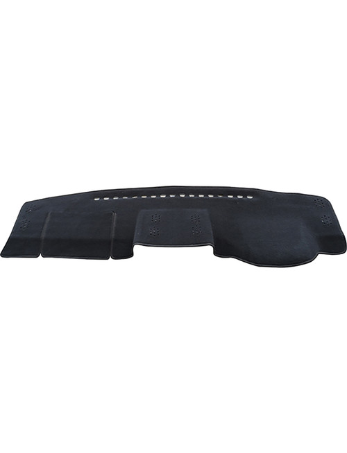 Custom black dash mat for Toyota Prado 150 Series 2009–2013 with passenger airbag – Australian made dashboard cover