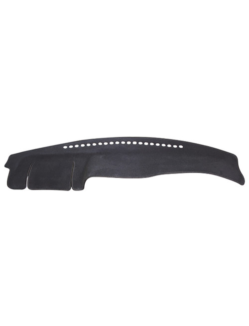 Black dash mat display for Nissan Patrol Y61 GU All Models 1997-2007 with passenger airbag.