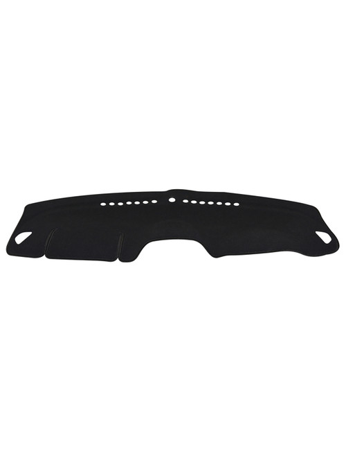 Black dash mat for Holden Spark MP LS LT Hatch with custom moulded fit and UV protection