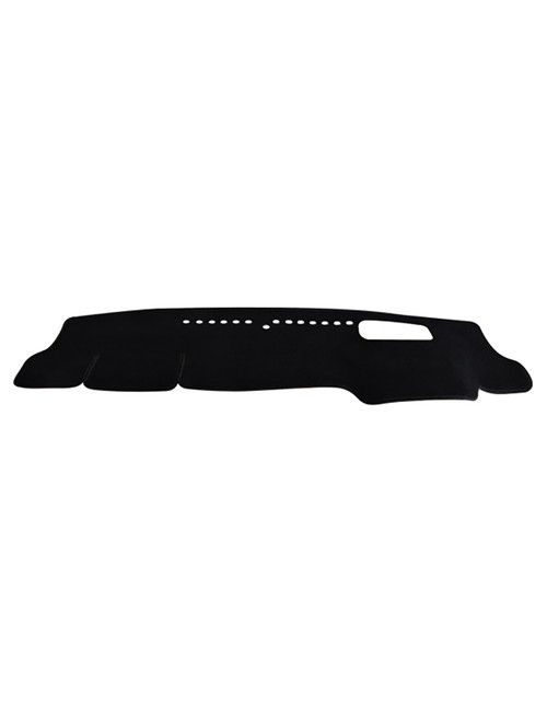 Black dash mat for Toyota Camry 2017-2025 with Heads Up Display, custom-fit, anti-glare, UV-resistant, Australian made dashboard cover