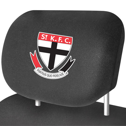 St Kilda Saints Official AFL Car Seat Headrest Covers Pair Universal