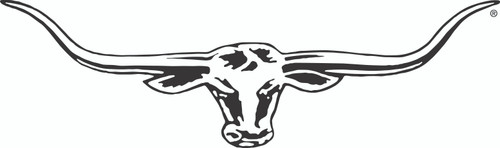 R.M.Williams Longhorn Decal: Weather-proof Sticker, 70cm Wide