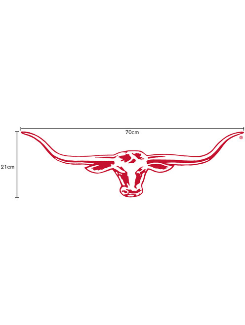 Authentic R.M.Williams Longhorn Decal: Durable Weather-resistant Sticker, 70cm in Width