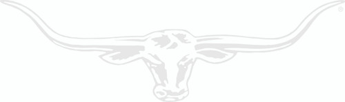 R.M.Williams Longhorn Car Sticker Decal 70cm Bone