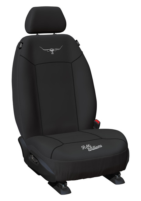 MyCustomCar R.M. Williams Isuzu D-MAX / MU-X / Mazda BT-50 single front seat cover – premium canvas, made to measure