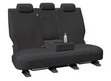 Custom-fit rear bench seat cover with armrest allowance for Land Rover Range Rover and Range Rover Sport L461 in premium waterproof 13oz canvas