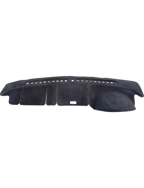 Black dash mat for Isuzu MU-X UCR UCS LSM LSU with lift-up dash compartments