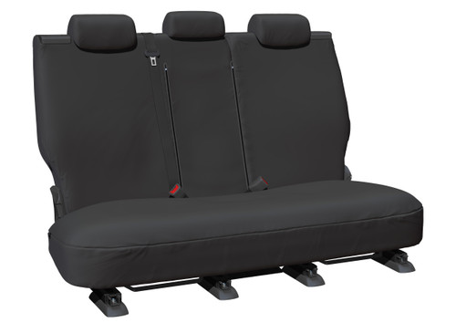 Isuzu NNR NPR NPS NQR NQS Truck Canvas Charcoal Rear Seat Covers