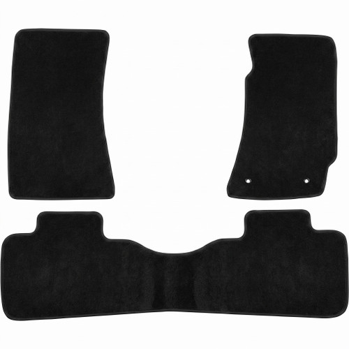 Suits Holden Crewman Custom Carpet Floor Mats Black (3 piece)
