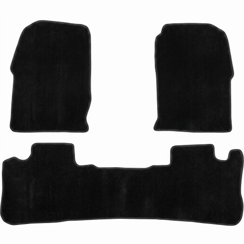 Holden Rodeo RA black carpet floor mats
