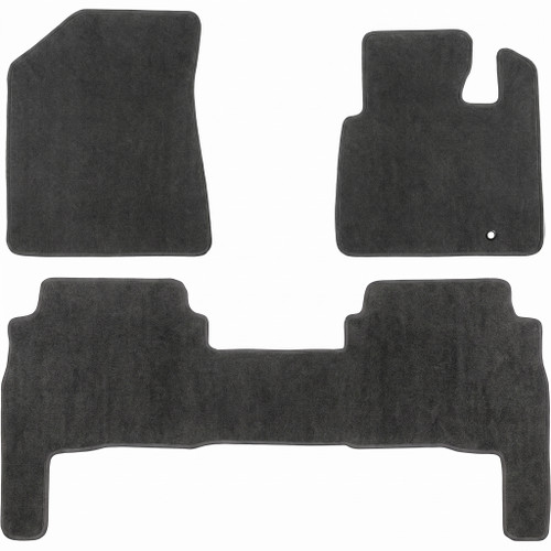 Kia Sorento XM charcoal carpet floor mats