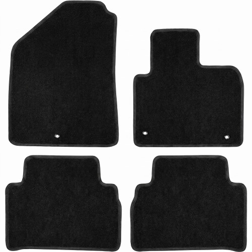 Kia Sorento UM black carpet floor mats