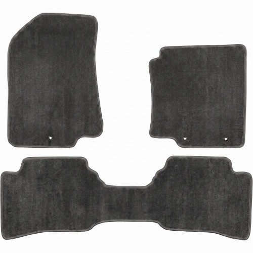 Kia Rio UB charcoal carpet floor mats