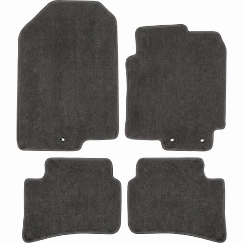 Kia Rio YB charcoal carpet floor mats