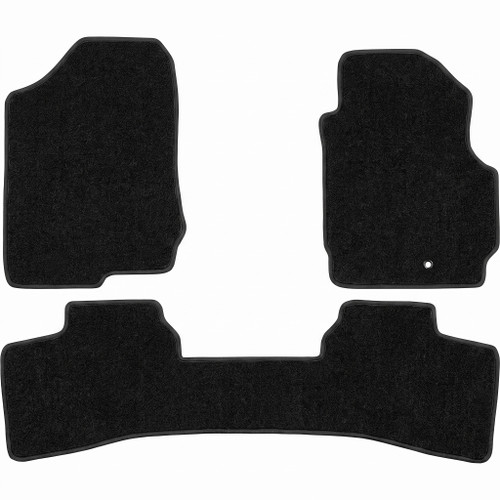 Kia Cerato TD black carpet floor mats