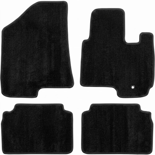 Kia Sportage SL black carpet floor mats