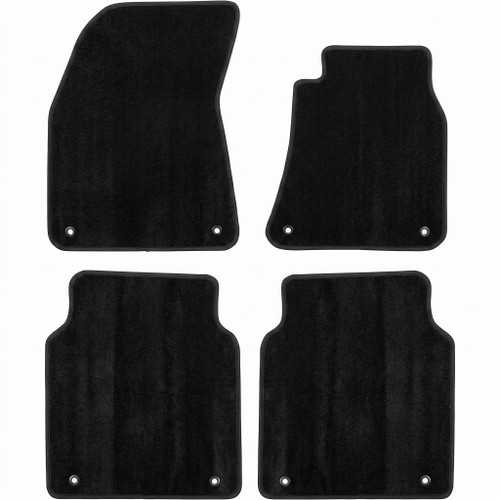 Audi A8L black carpet floor mats