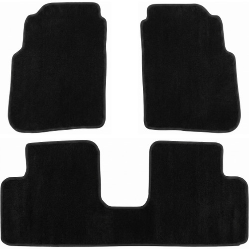 Nissan Pulsar N15 black carpet floor mats