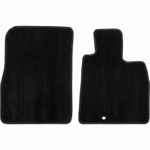 Nissan Micra K13 black carpet floor mats