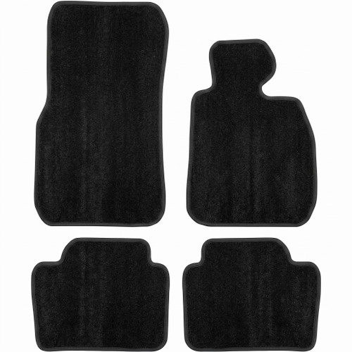 BMW 3 Series F30 F31 black carpet floor mats