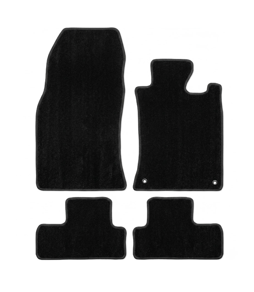 Mazda BT50 B2500 B3000 black carpet floor mats