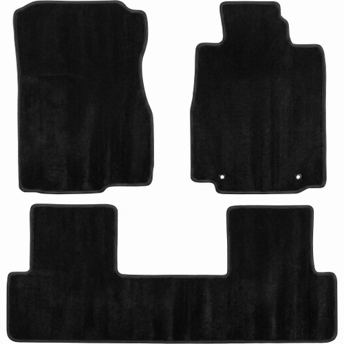 Honda Crv RM VT black carpet floor mats