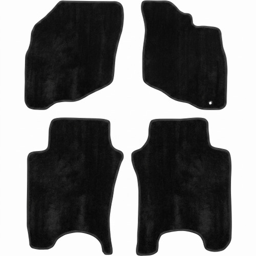 Honda Jazz GD black carpet floor mats