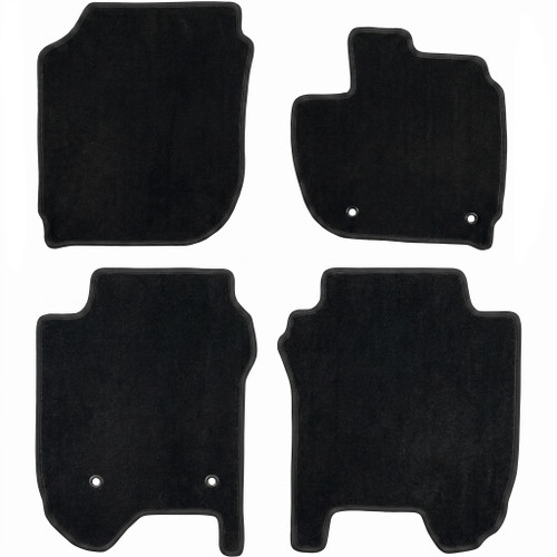 Honda Jazz GF black carpet floor mats