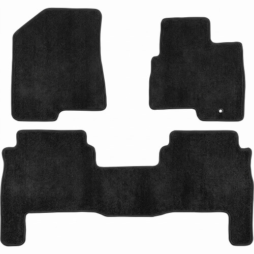Hyundai Santa FE CM black carpet floor mats
