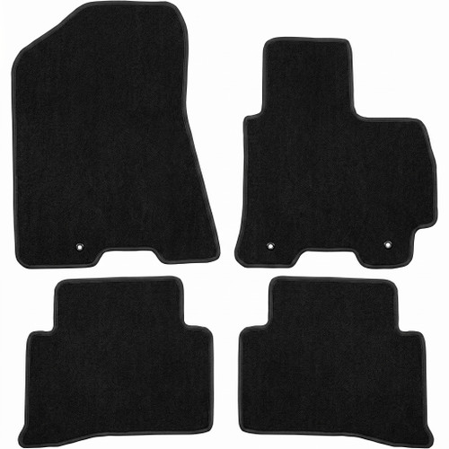 Hyundai Tucson TL black carpet floor mats