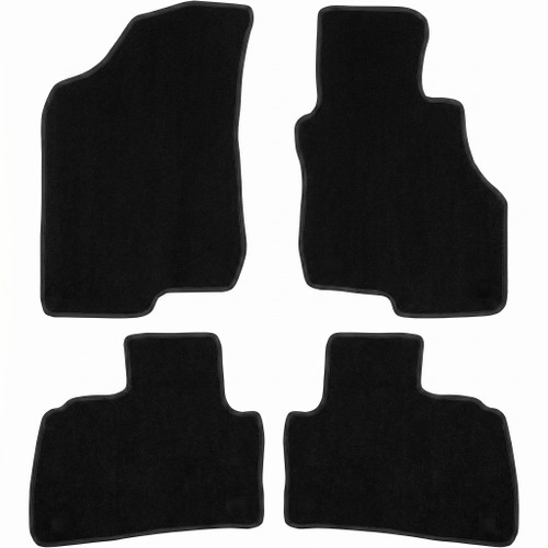 Hyundai I30 FD black carpet floor mats