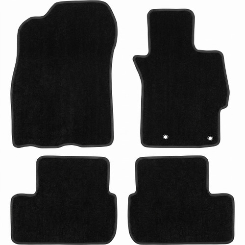 Mitsubishi Lancer (Auto) CJ black carpet floor mats