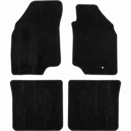 Mitsubishi Lancer EVO 9 black carpet floor mats