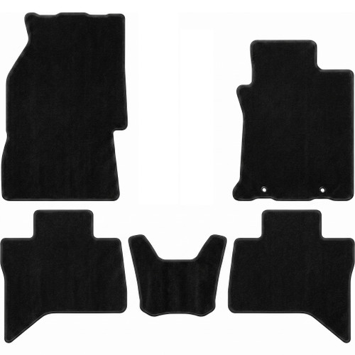 Mitsubishi Triton MV black carpet floor mats