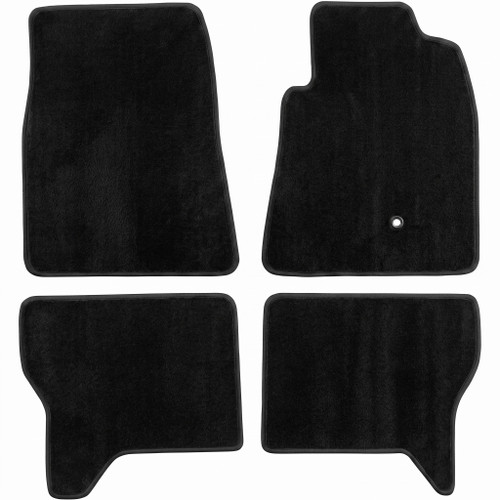 Mitsubishi Pajero NM NP black carpet floor mats