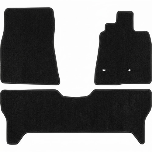 Mitsubishi Pajero /VRX LWB NS NT NW black carpet floor mats