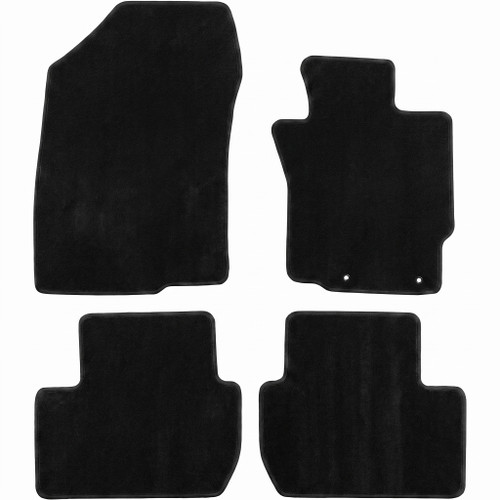 Mitsubishi Outlander ZG ZH black carpet floor mats