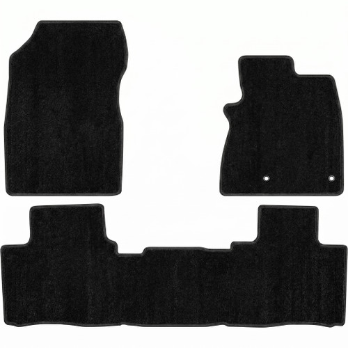 Mitsubishi Outlander 4TH black carpet floor mats