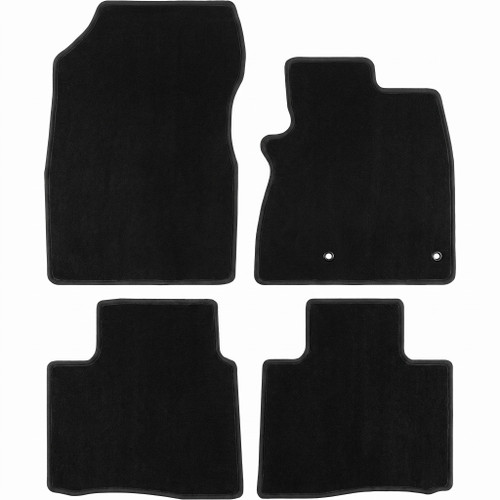 Mitsubishi Outlander 4TH black carpet floor mats