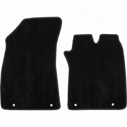 MG ZS 1ST black carpet floor mats