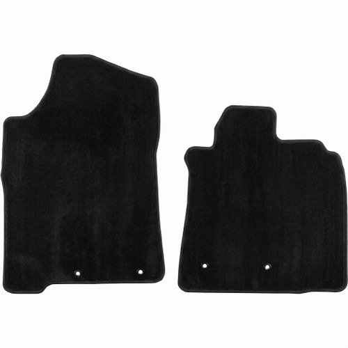 Toyota Landcruiser 200 Series black carpet floor mats