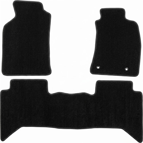 Toyota Hilux TGN16R GGN15R black carpet floor mats
