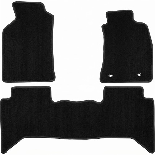 Toyota Hilux TGN16R GGN15R black carpet floor mats