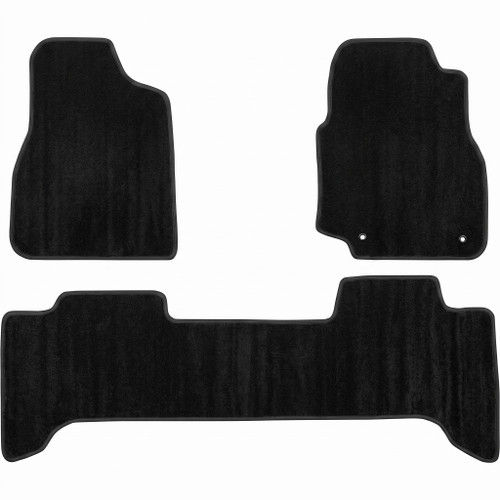 Lexus LX470 UZJ100R black carpet floor mats