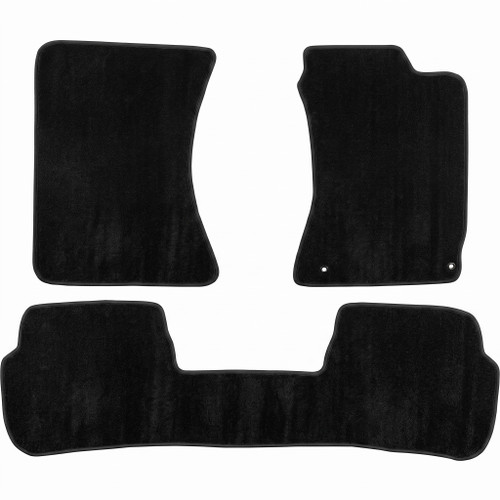 Subaru Forester 79V black carpet floor mats